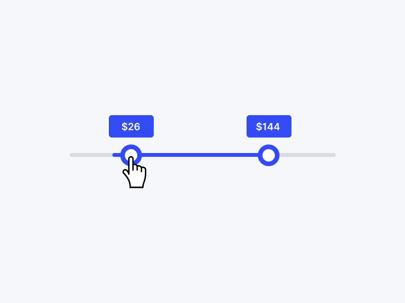 price range filter